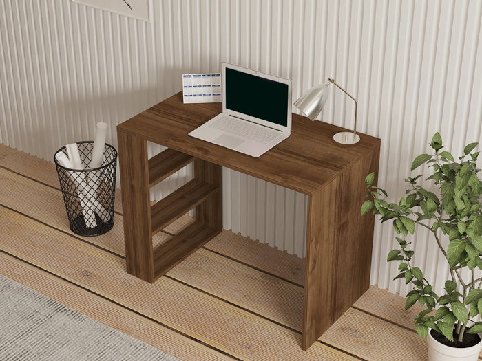 Hanah Home Escritorio de Estudio Multifuncional Nogal